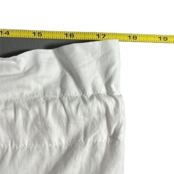 NWT Free People Favorite Part Ruffle Cotton Tie-Waist Midi-Skirt in White Sz XS - Picture 12 of 15